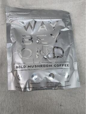 Way Beyond Bold Mushroom Coffee 30 Servings Instant Coffee Pouch
